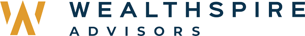 Wealthspire, a Wealth Management Company's Logo (Gold_Horiz)